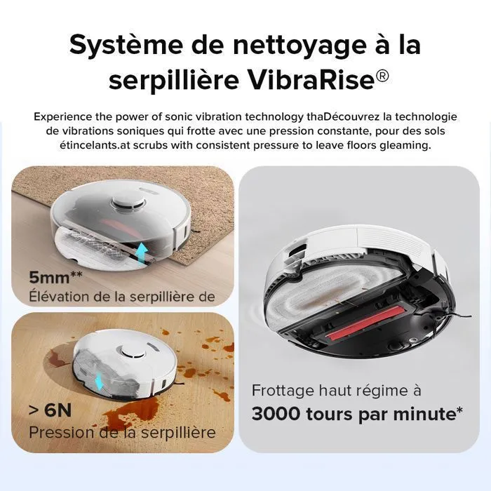 Roborock S7 Max Ultra Blanc - Robot Vacuum and Mop 3