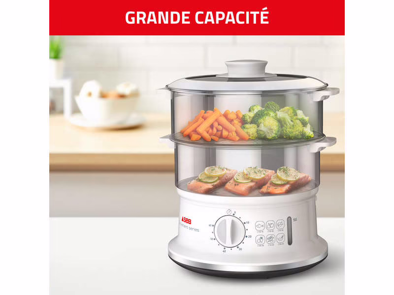 Seb Stainless Steel Steam Cooker 6L 900W VC 145100 4