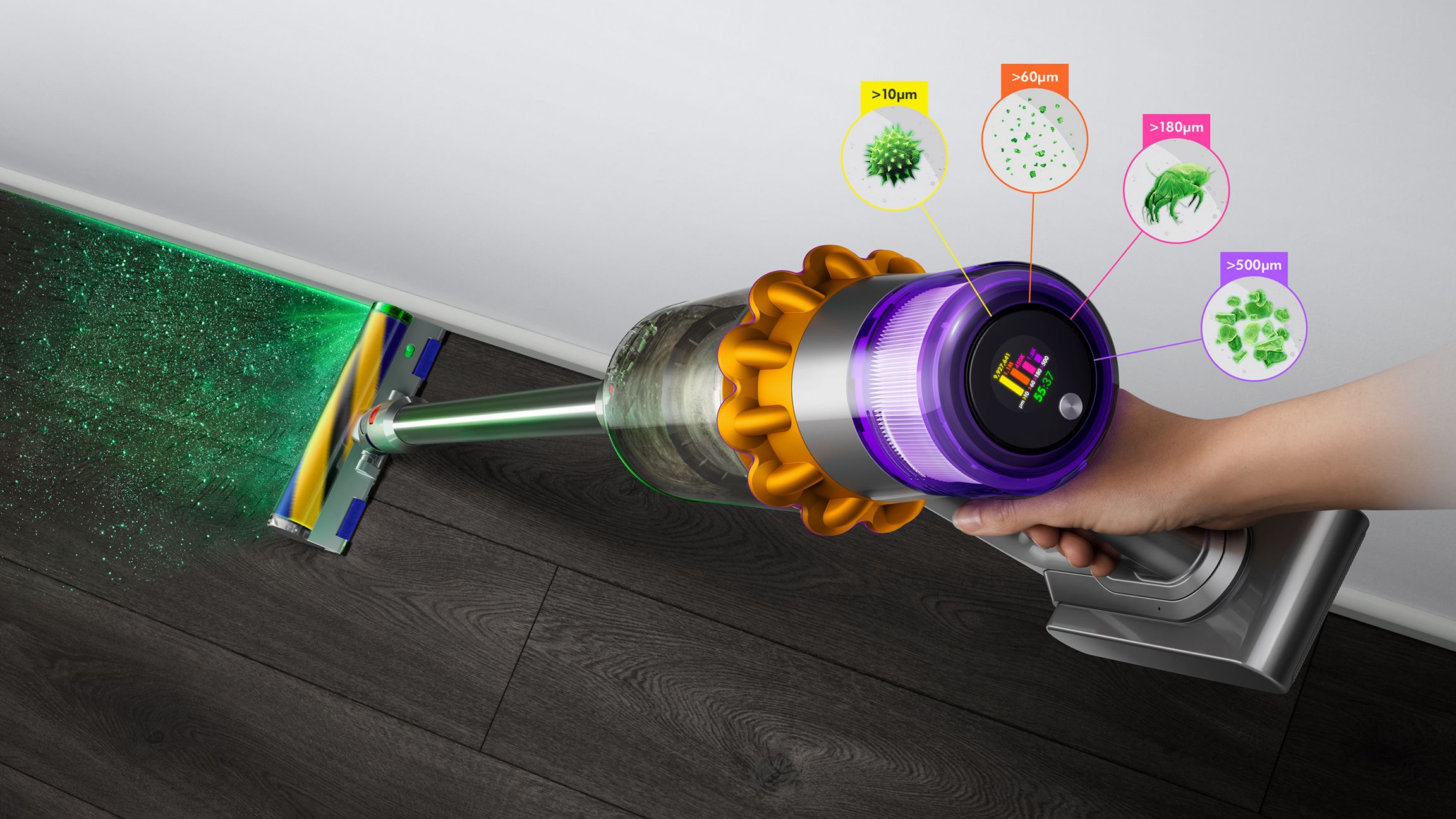 Aspirateur sans-fil Dyson V15 Detect™ Absolute 3
