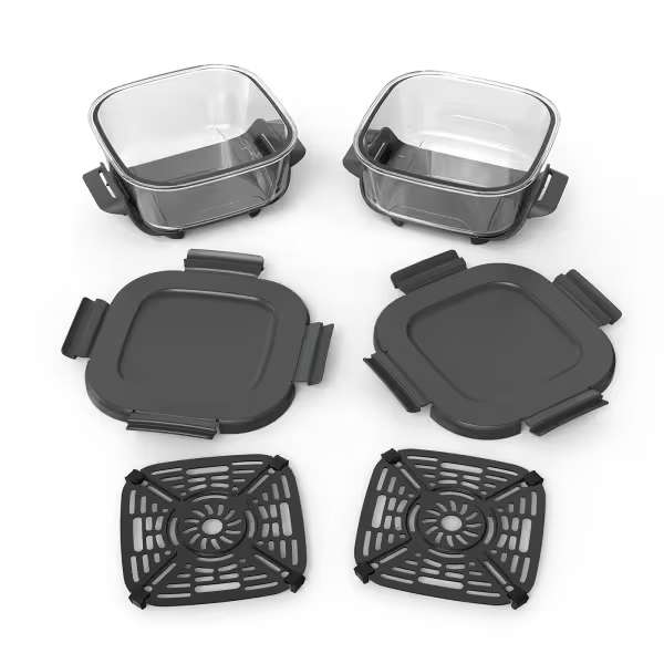 Ninja CRISPi TempWare 1.4 L Glass Containers – Pack of 2 by Ninja - View 2