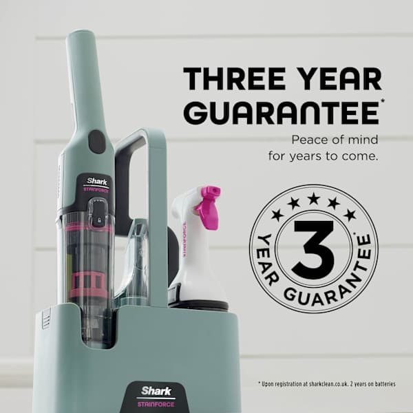Shark StainForce Cordless Stain-Destroying Spot Cleaner HX100UKCP by Shark - View 2