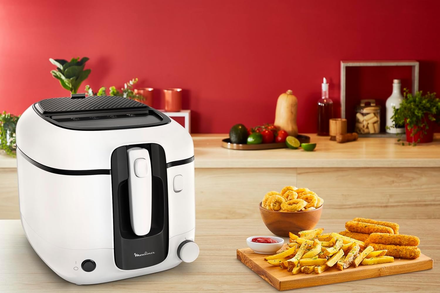 Moulinex Deep Fryer, 2.2L Oil, 1.5kg Fries, Non-stick Removable Bowl, Super Uno, White 6