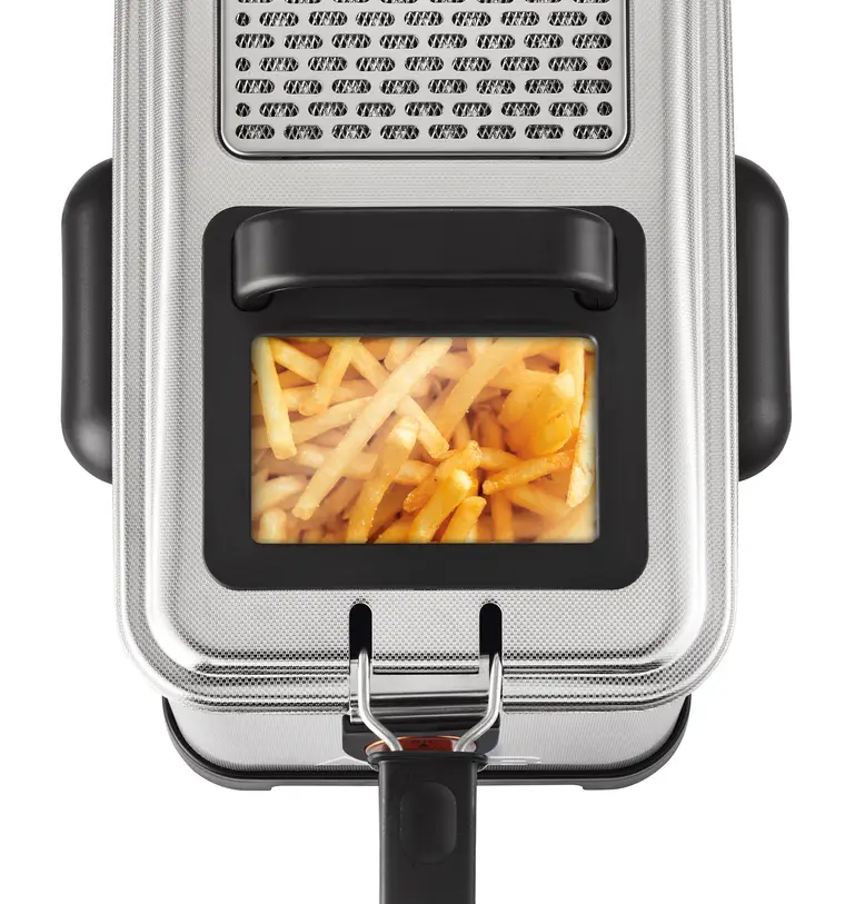 قلاية فيلترا برو إنوكس آند ديزاين - 2400 واط - 4 لتر - 1.3 كغ - مؤقت ميكانيكي by Moulinex - View 2