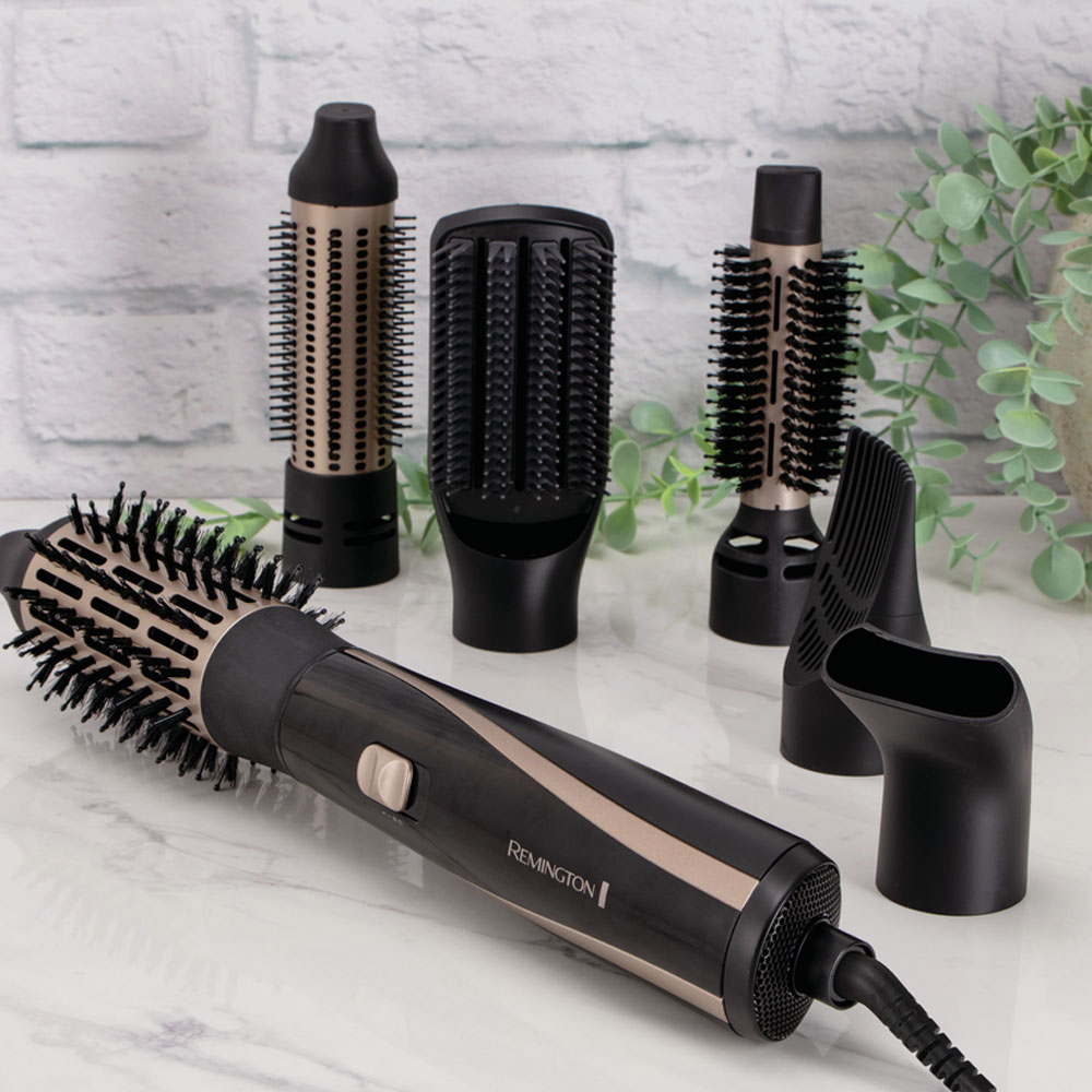 Remington Blow Dry & Style Hot Air Brush AS7700 with 6 Styling Attachments 4