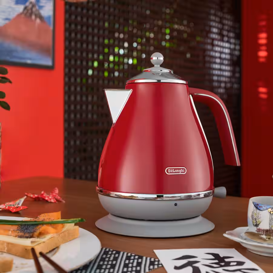 Bouilloire Delonghi icona rouge , KBOC2001.R 5