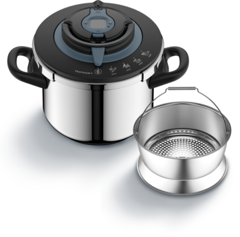 NUTRICOOK®+ Stainless Steel Pressure Cooker - Induction Compatible 3
