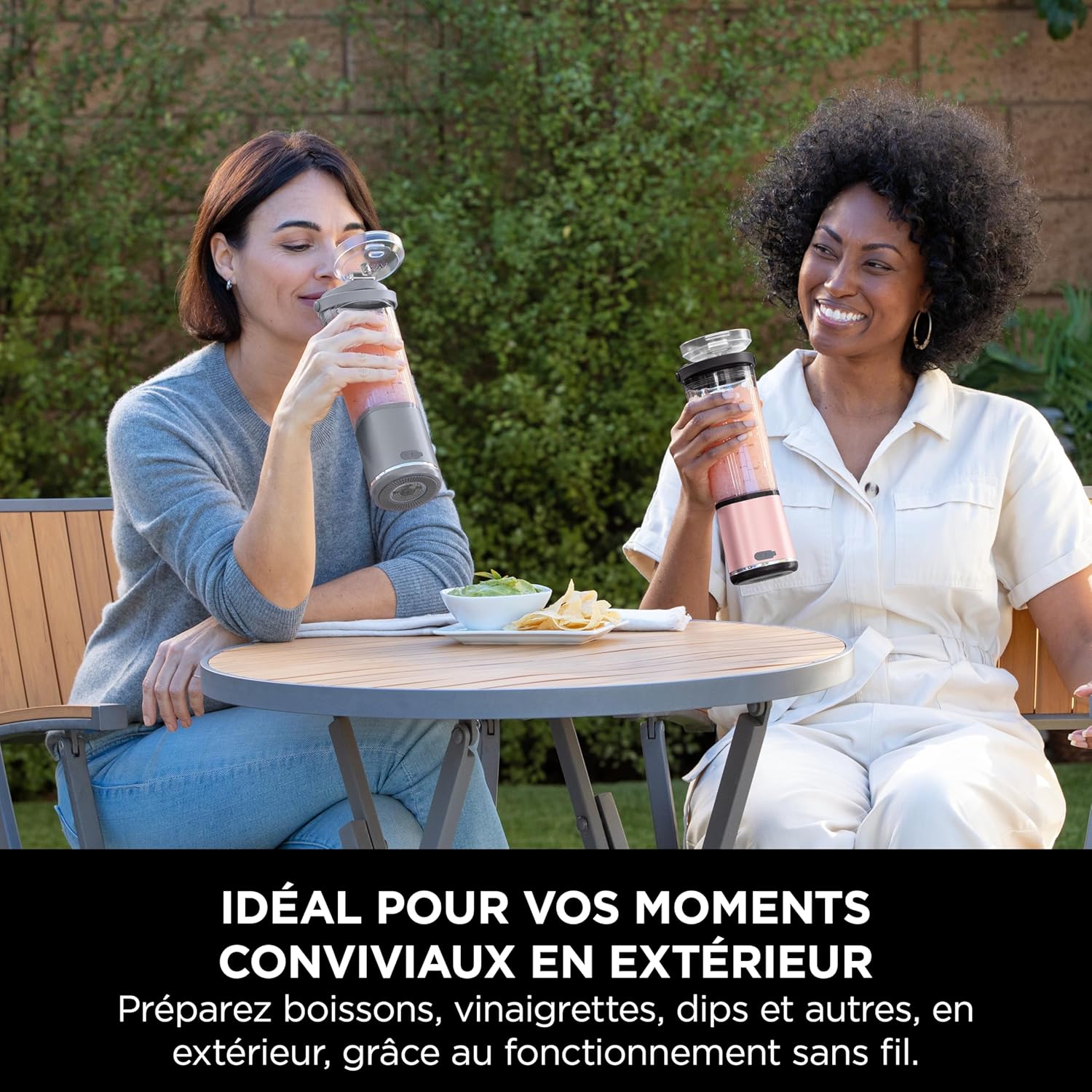 نينجا بلاست طقم 2 خلاطات محمولة 530 مل 6