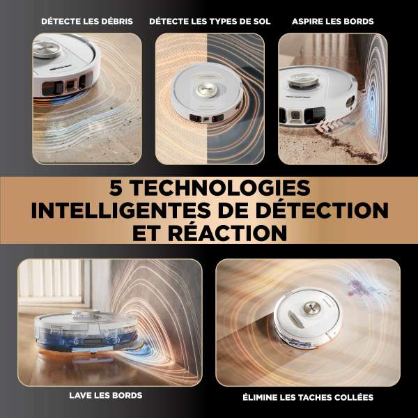 Shark PowerDetect NeverTouch Pro 2-in-1 Robot Vacuum and Mop AV2800ZEEUWH by Shark - View 2