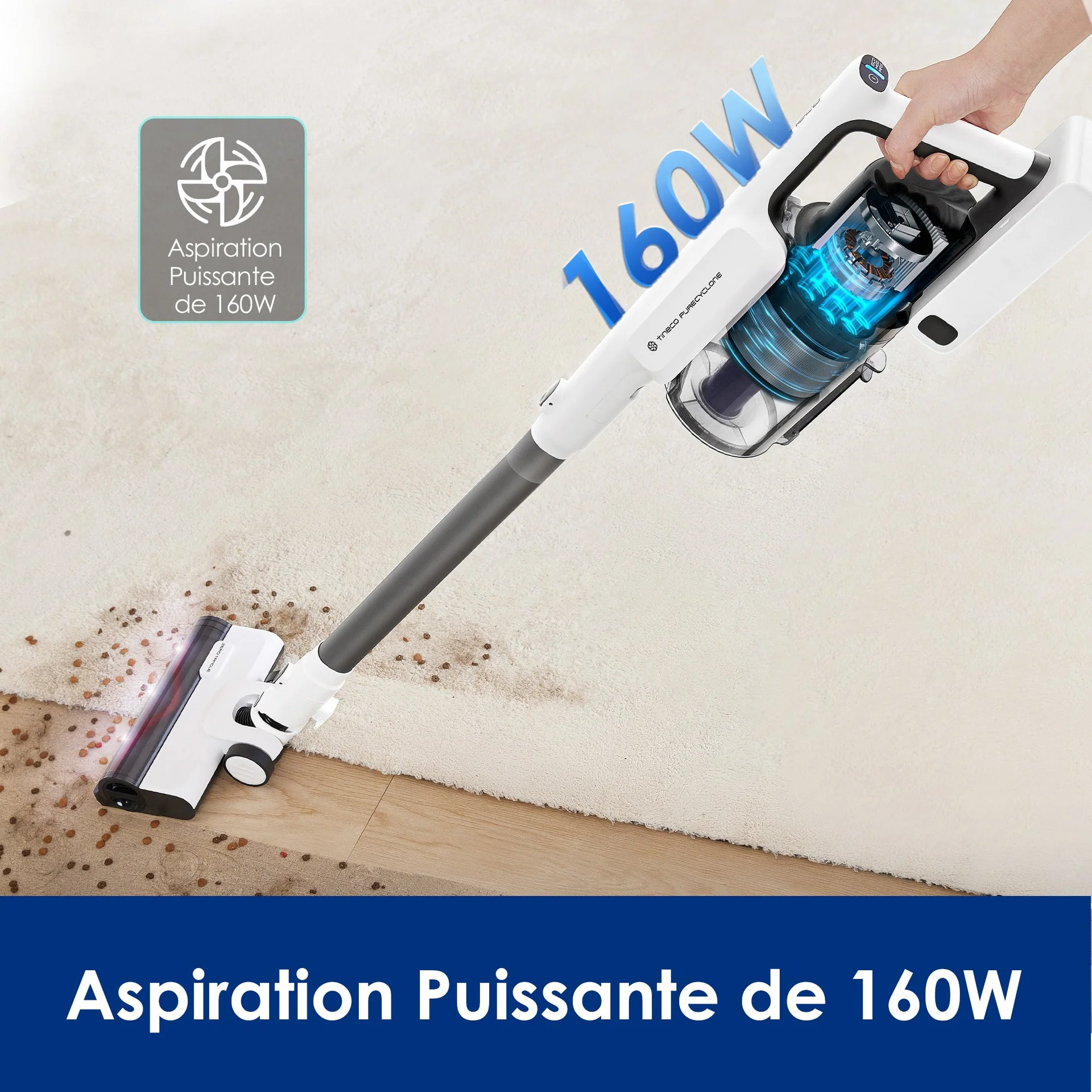 Tineco A30S Aspirateur Balai Sans Fil 8