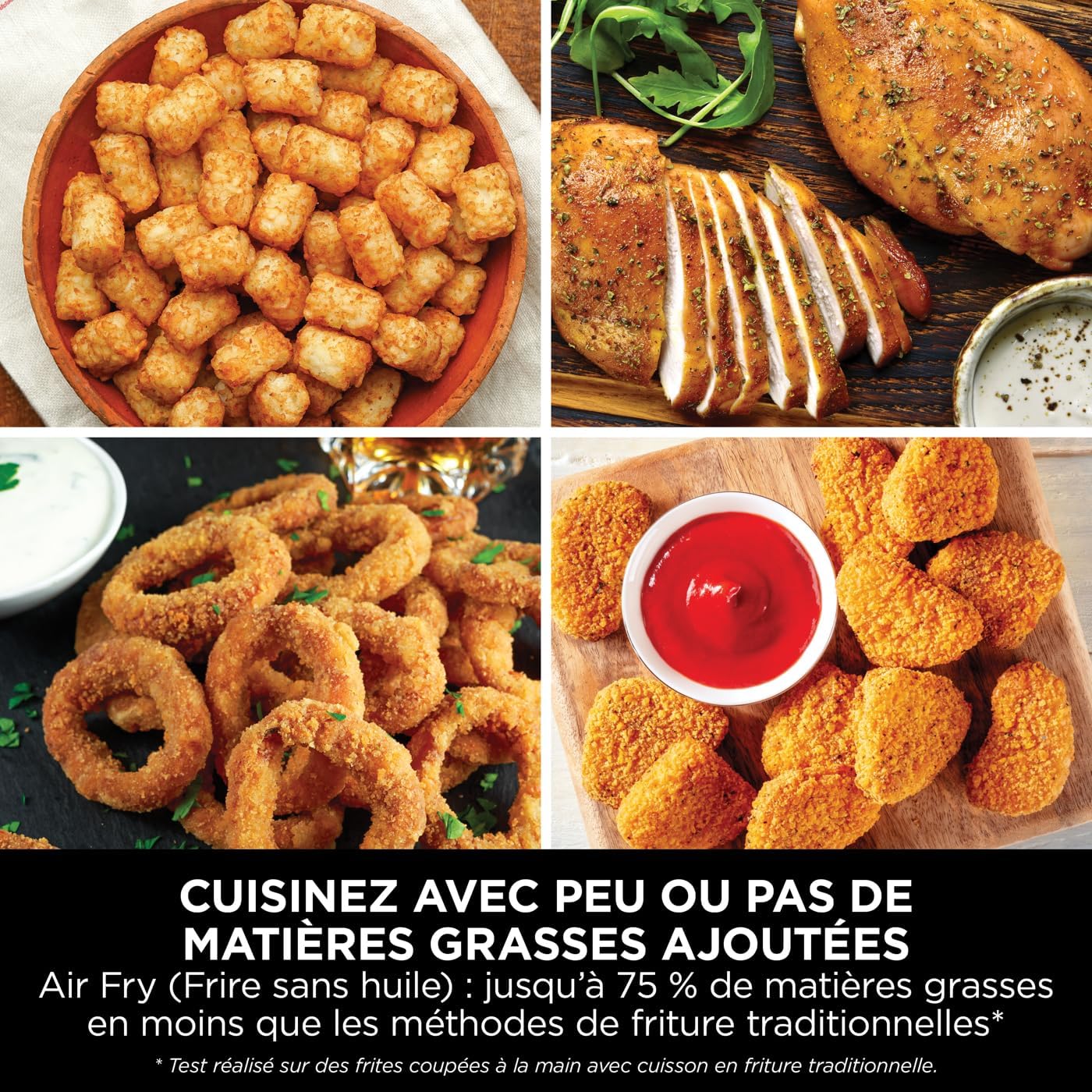 Ninja Double Stack Air Fryer, Vertical Oil-Free Fryer with 2 Drawers, 4 Cooking Levels, 2 Drawers and 2 Racks, Compact Design, 7.6L Capacity 13