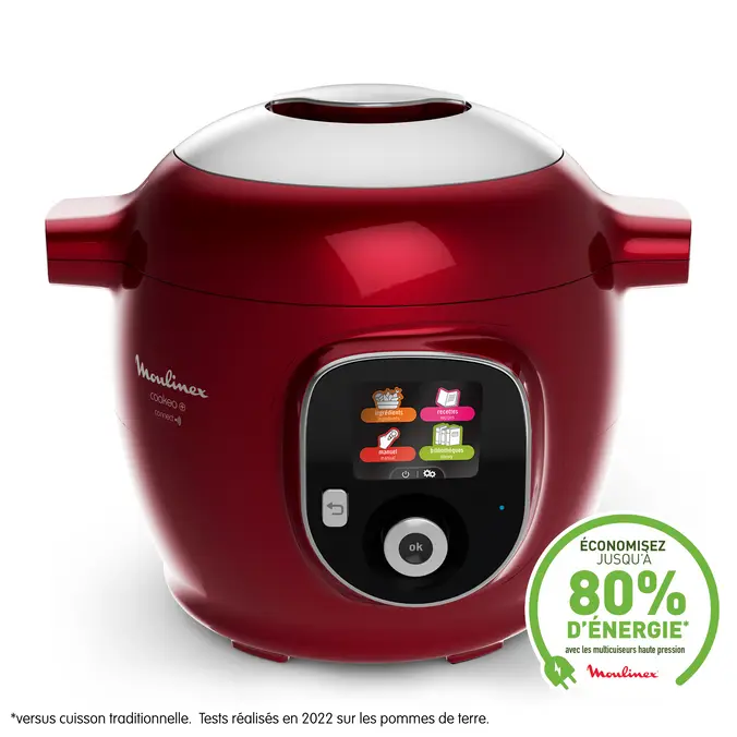 Moulinex Cookeo+ 180 Recipes - Red