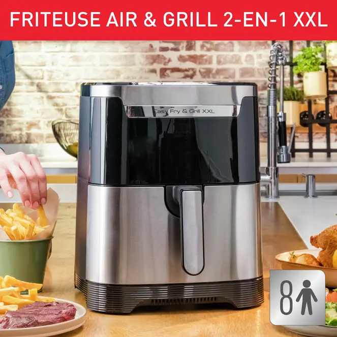 مولينكس Easy Fry & Grill XXL 6,5L  EZ801D10 فرن هوائي 3