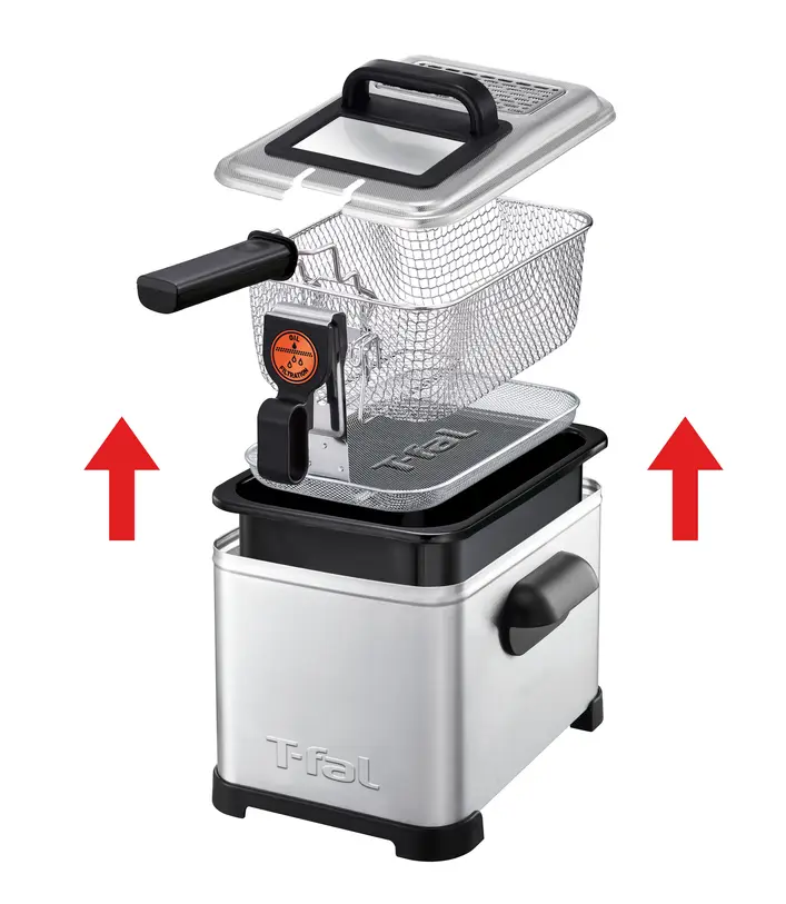 Filtra Pro Inox & Design Deep Fryer - 2400W - 4L - 1.3kg - Mechanical Timer 3