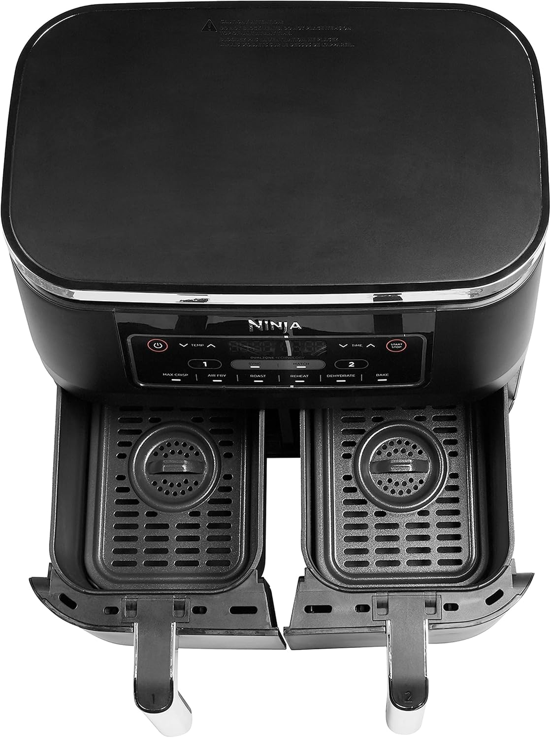 NINJA Foodi Dual Zone Airfryer Digital, 2 Drawers, 7.6L by Ninja - View 2
