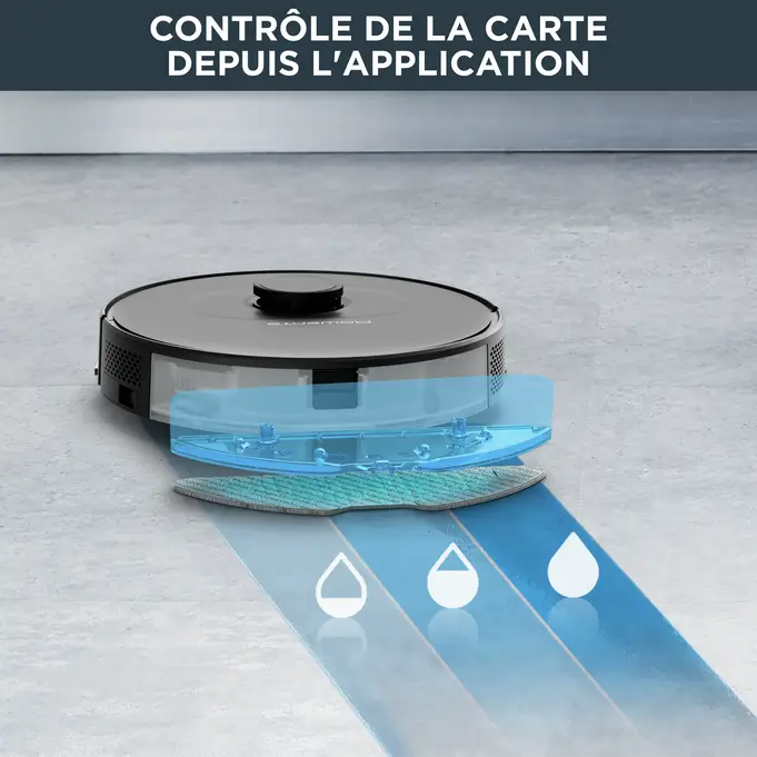 X-Plorer Series 75S+, Robot Vacuum Cleaner, Smart Navigation, 120min, Station 6