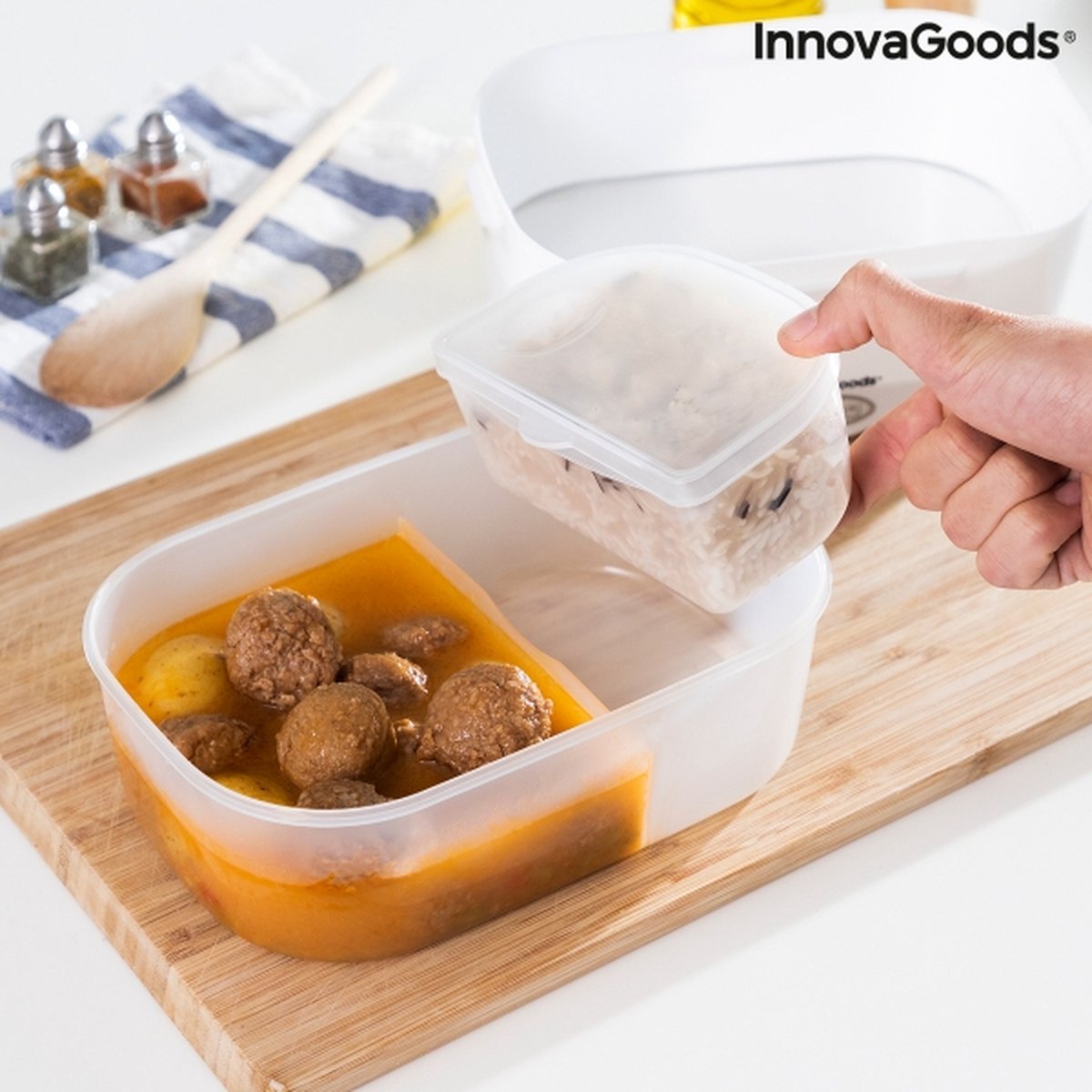 Lunch Box Électrique Plastique - Innovagoods 6