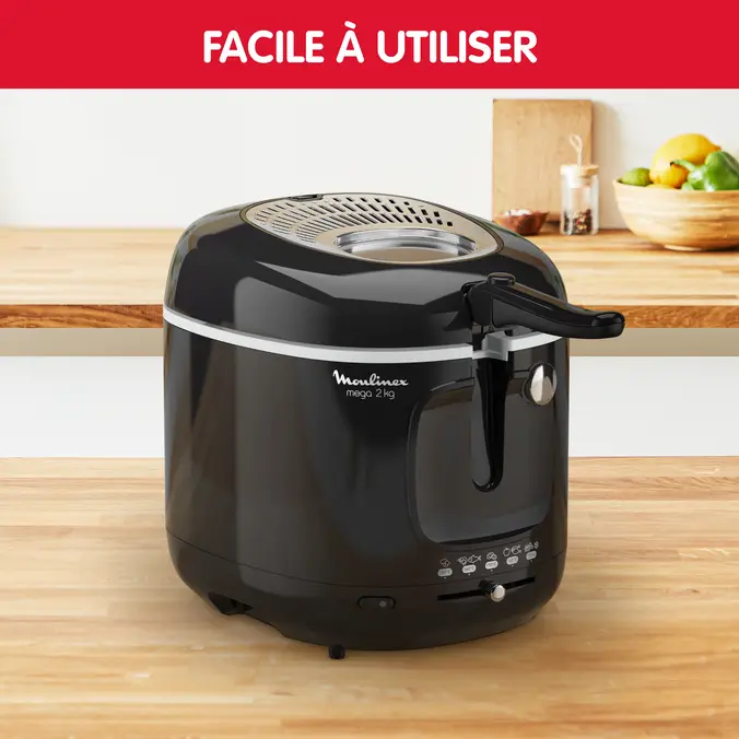 Moulinex MEGA Friteuse 2 kg AM480870 4