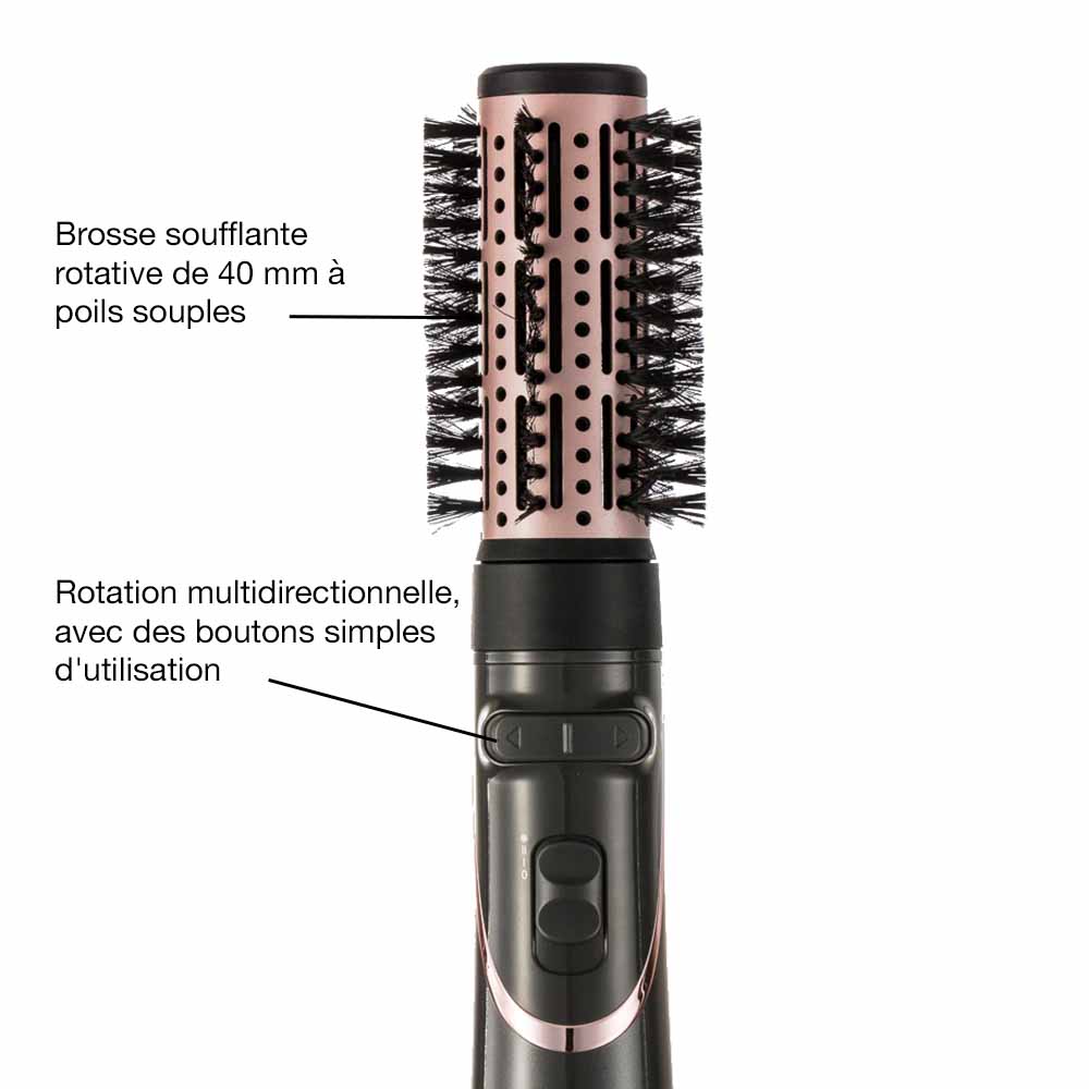 Brosse Soufflante rotative Curl & Straight Confidence AS8606 7