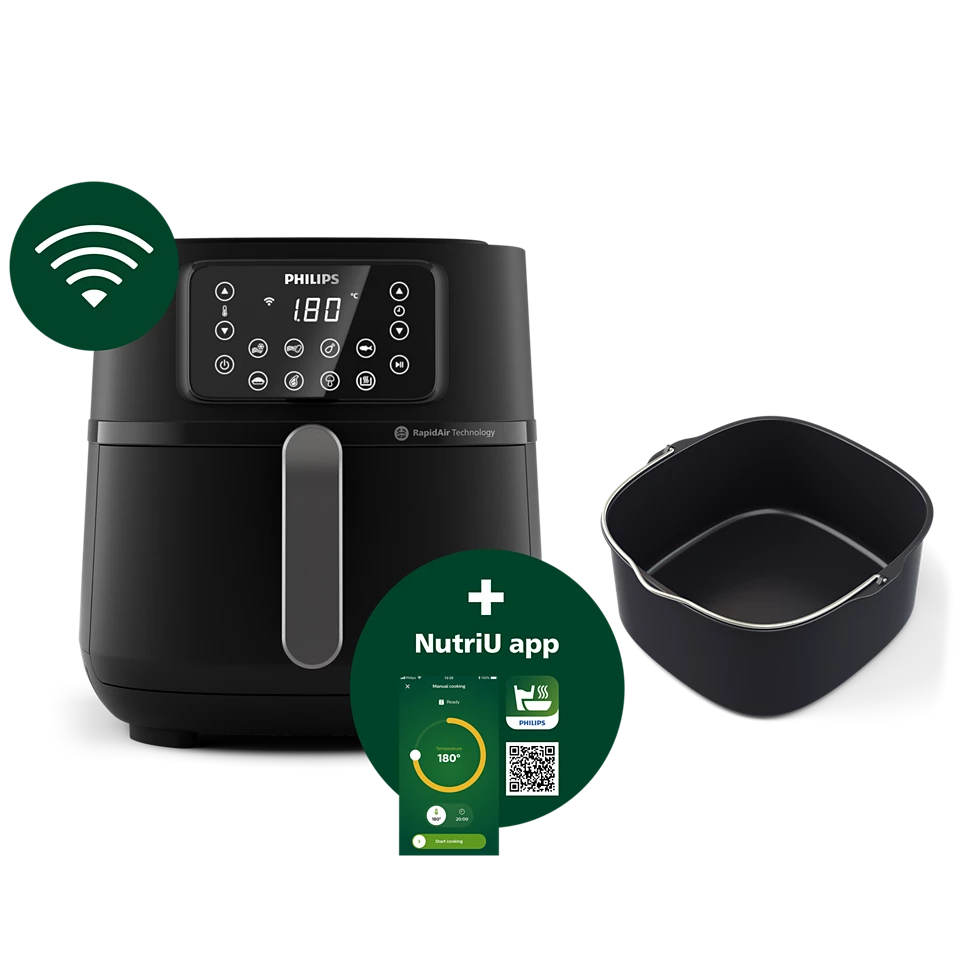 Friteuse Sans Huile Philips Essential Série 5000 Digital 7.2L - HD9285/93 6