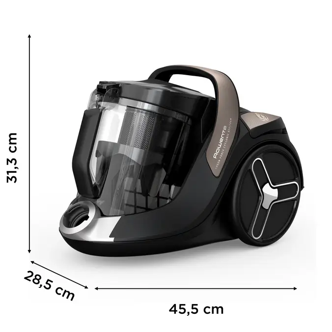 Aspirateur sans sac Rowenta Green Force Cyclonic Effitech+ ,RO7C89EA 7