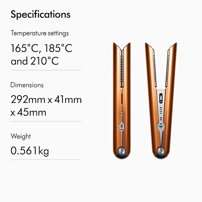 Lisseur Dyson Corrale™ Cuivré/Nickel 7