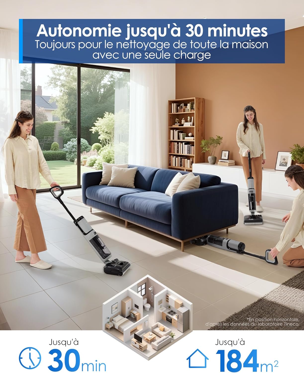 Tineco Floor One i5 Stretch Aspirateur Laveur 8