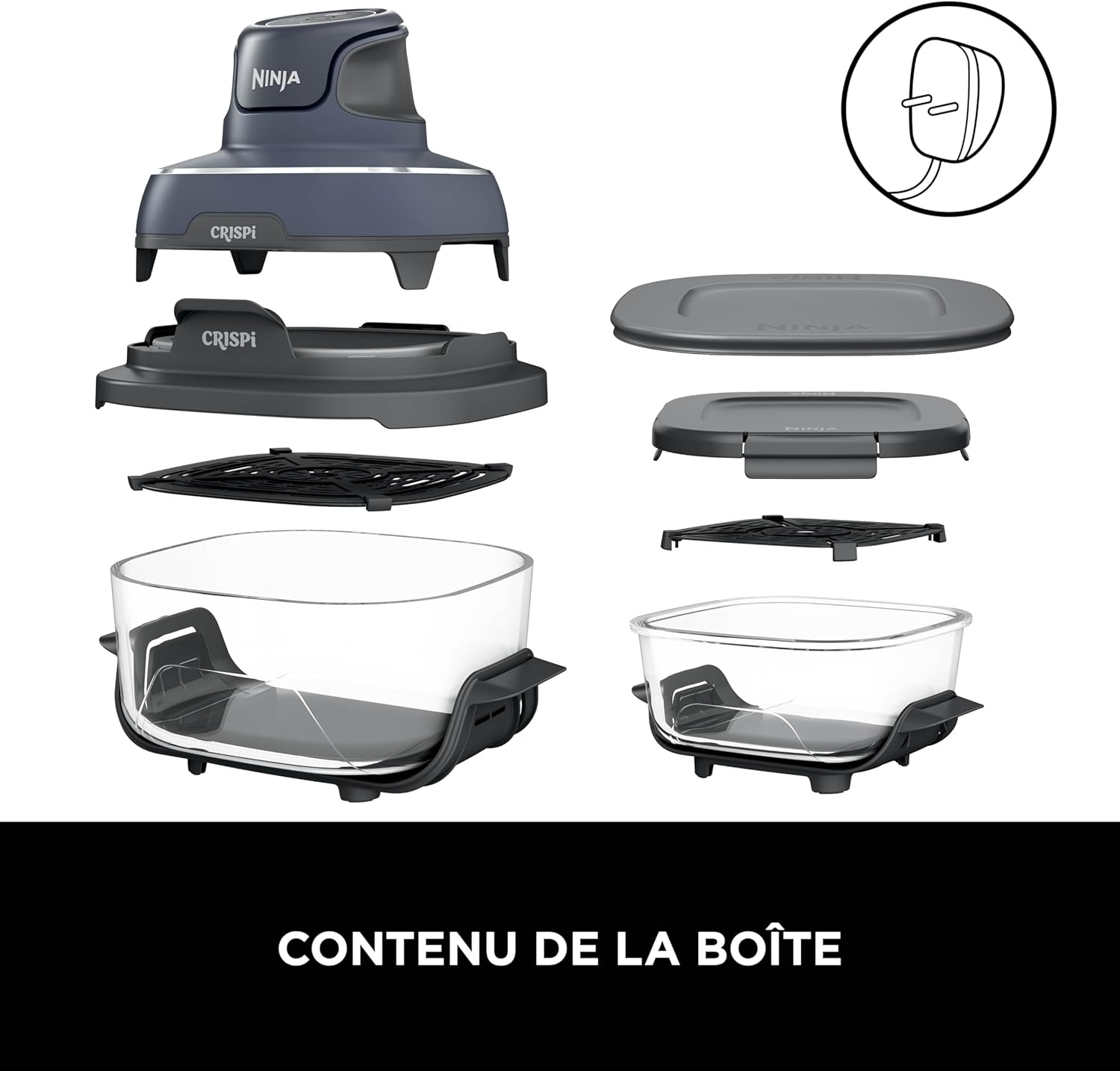 Ninja CRISPi Portable Air Fryer, 3.8L, 1700W FN101EUGY by Ninja - View 2