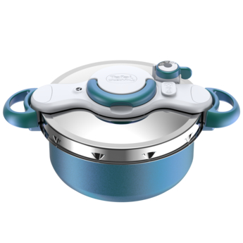 CLIPSOMINUT'® DUO 5L Pressure Cooker - Boreal Blue by Seb - View 2