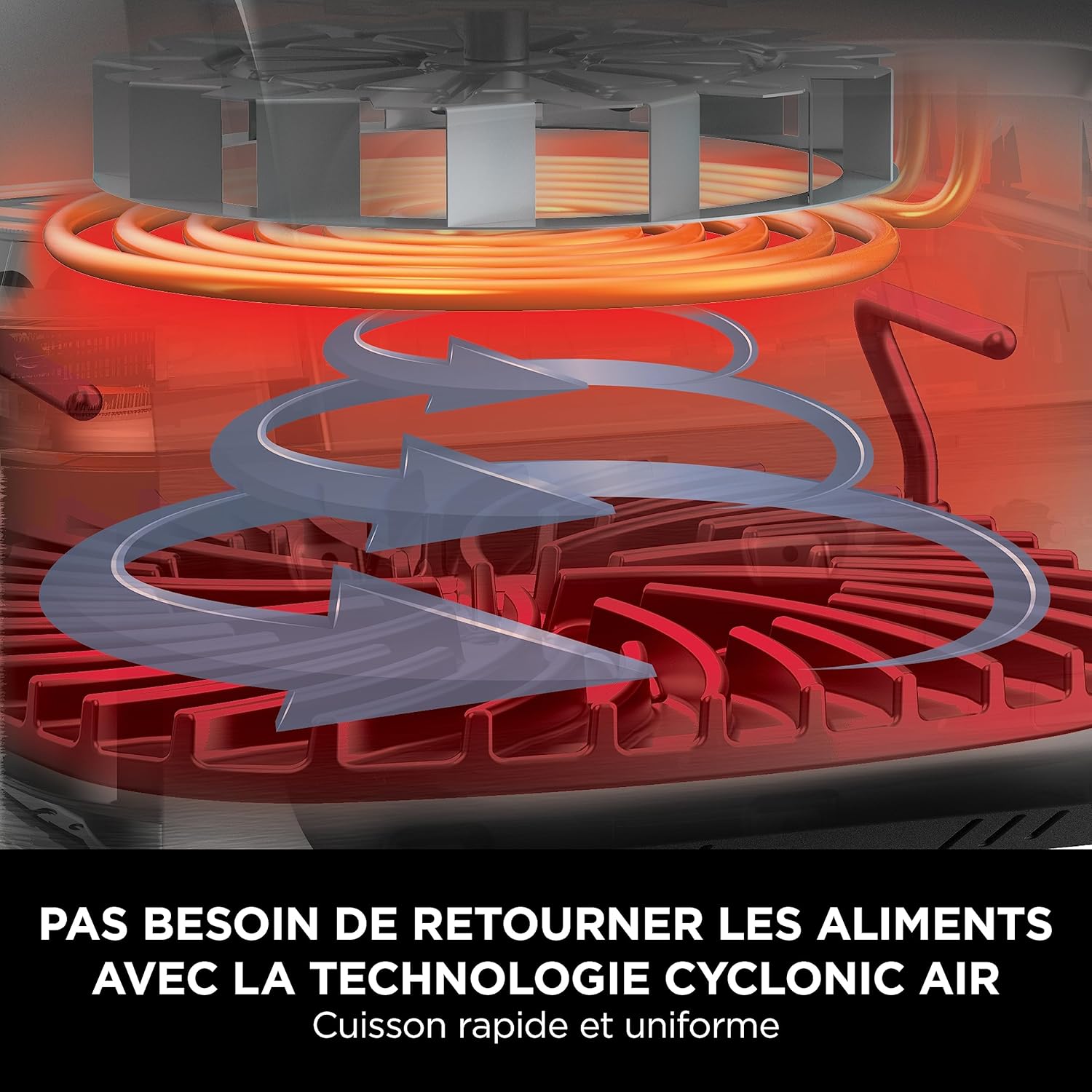 شواية ومقلاة هوائية نينجا فودي ماكس الصحية، 6 في 1 5