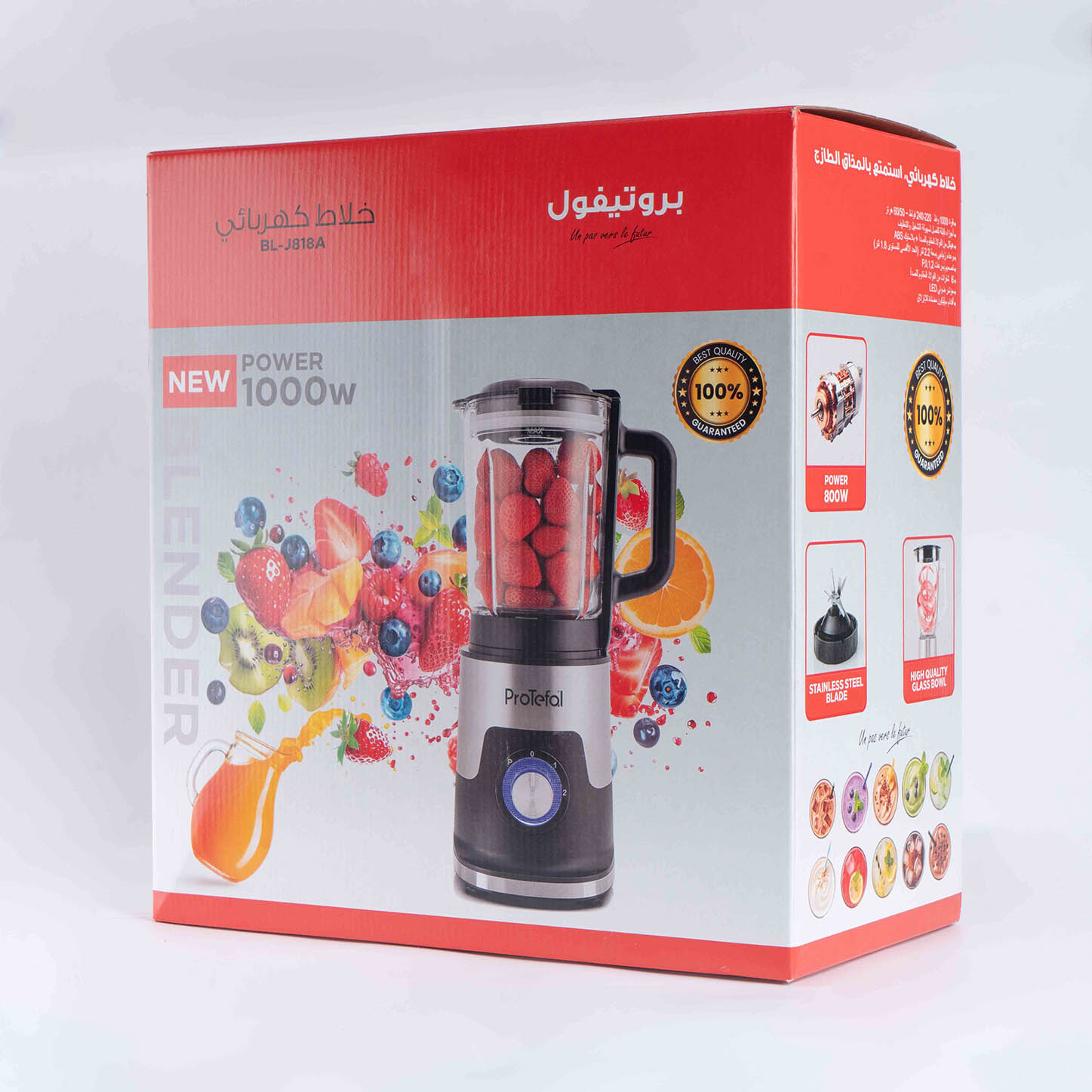 Protefal Blender 1000W BL-J818A 8