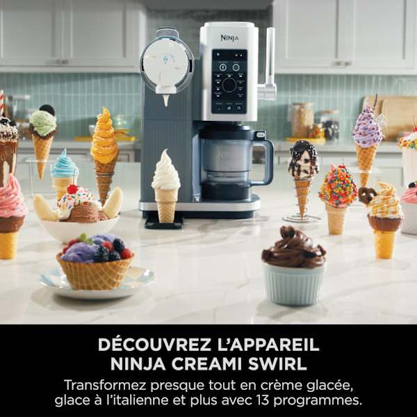 Ninja Swirl by CREAMi NC701EU 13-in-1 Ice Cream & Soft Serve Maker 3