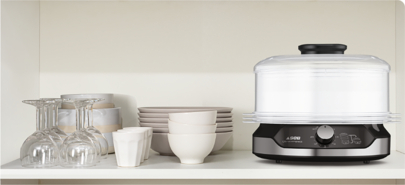 Seb Ultracompact Steam Cooker 9L 3 Bowls 6