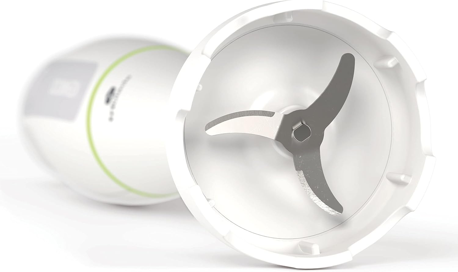 Kenwood Hand Blender 700W With 500Ml Chopper, 500Ml Beaker, Whisk, Triblade Technology HDP104WG White 2