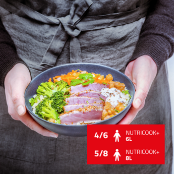 NUTRICOOK®+ Stainless Steel Pressure Cooker - Induction Compatible 7