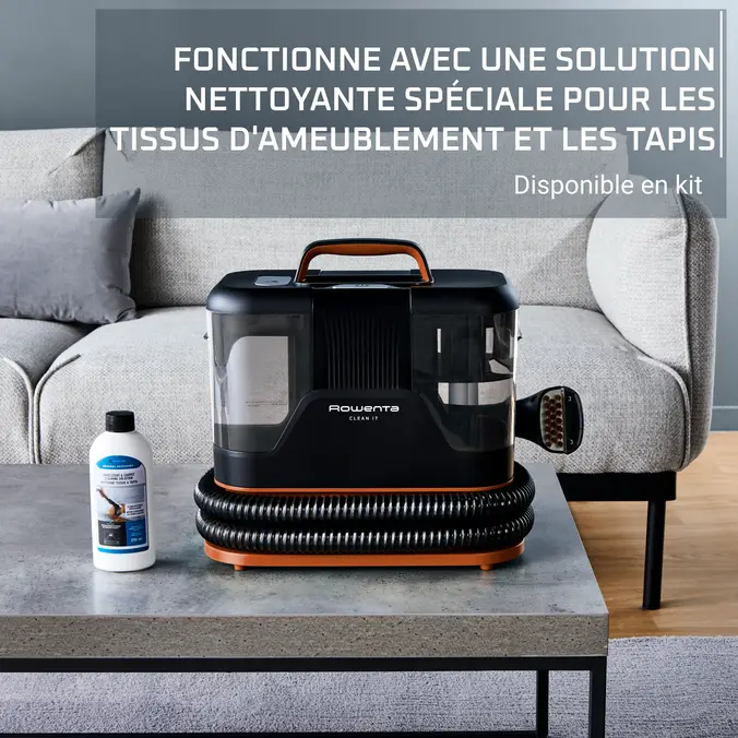 Rowenta Clean It Nettoyeur de tapis et tissu - 4 accessoires 6