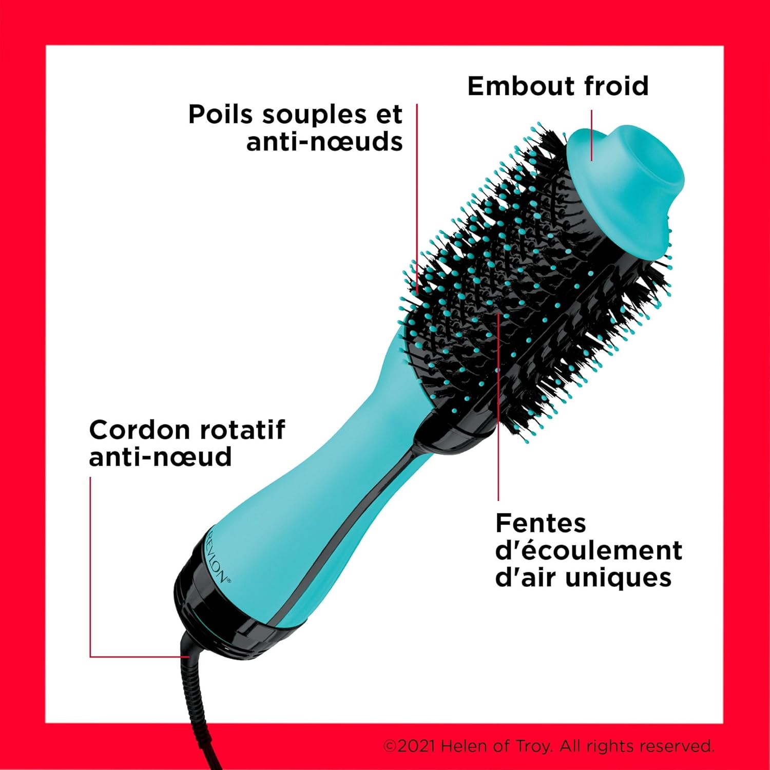 Revlon One-Step Dryer & Volumiser – 800W – Mint 5