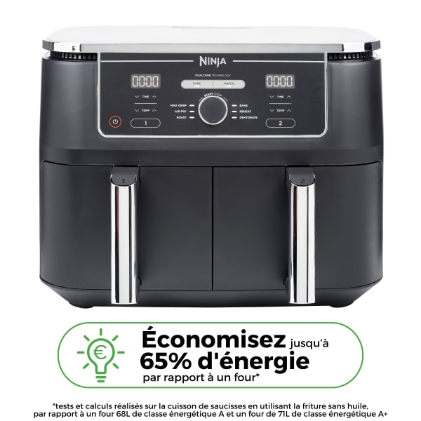 Ninja Foodi MAX DualZone Air Fryer 6-in-1, 9.5L AF400EU by Ninja
