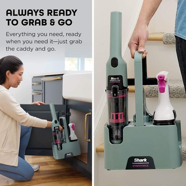 Shark StainForce Nettoyeur de Taches Sans Fil HX100UKCP 6