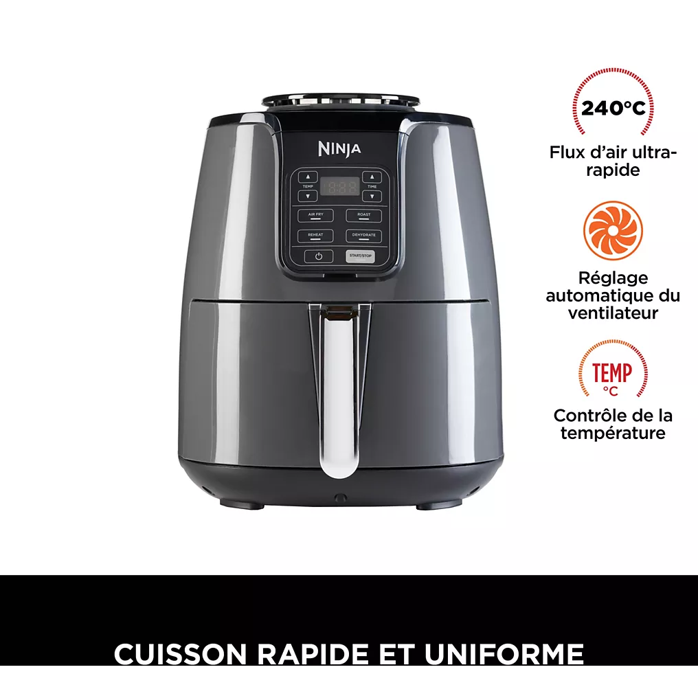 NINJA Air Fryer Foodi 3.8L AF100EU - 4 Cooking Modes 8