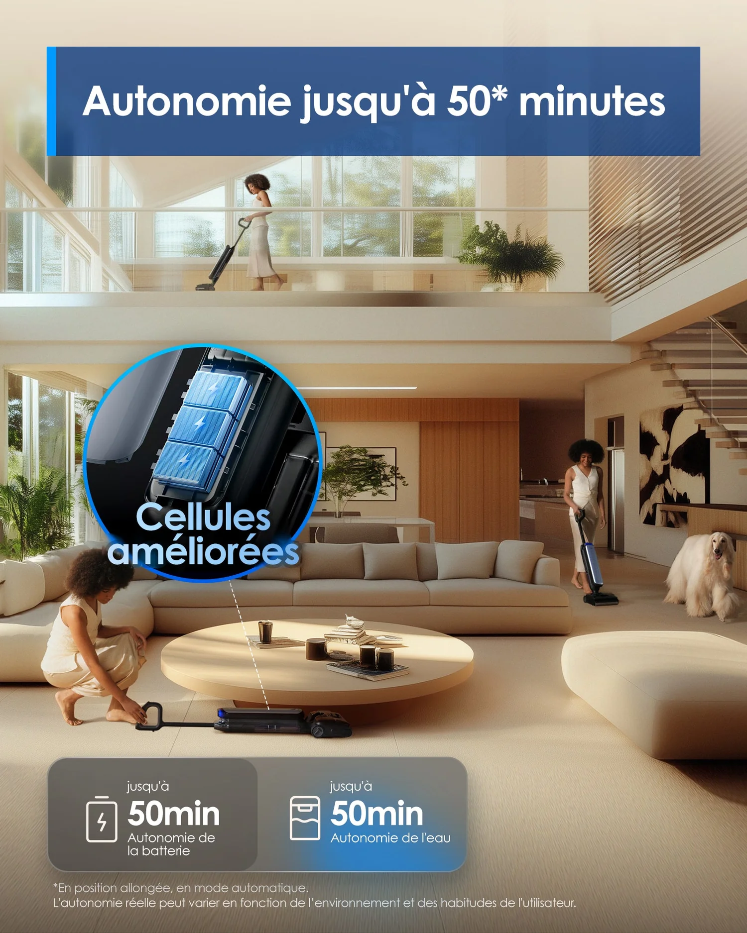 مكنسة كهربائية وغسالة Tineco Floor One S9 Artist 8