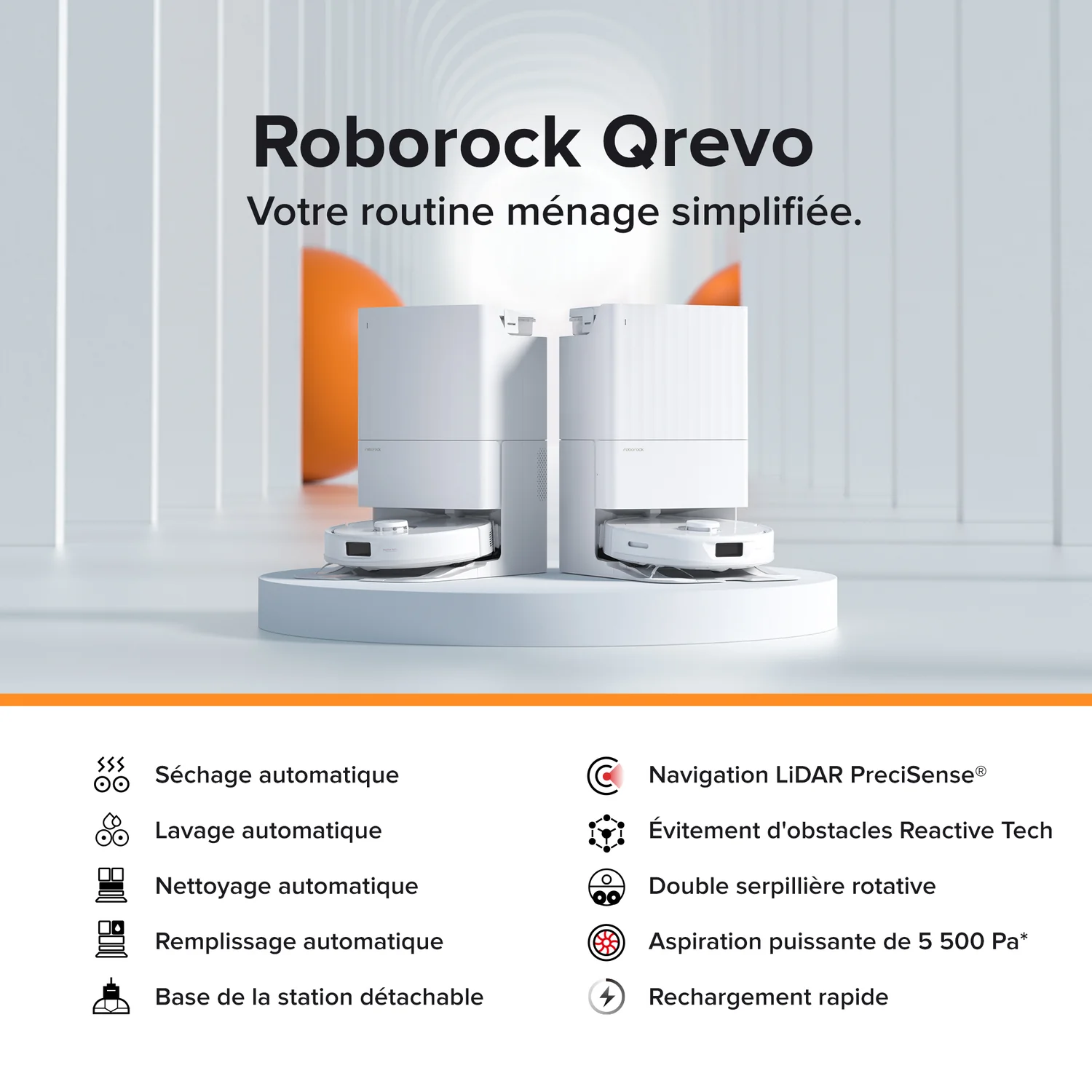 Roborock Qrevo Robot Vacuum Cleaner with Multifunction Station by Roborock - View 2