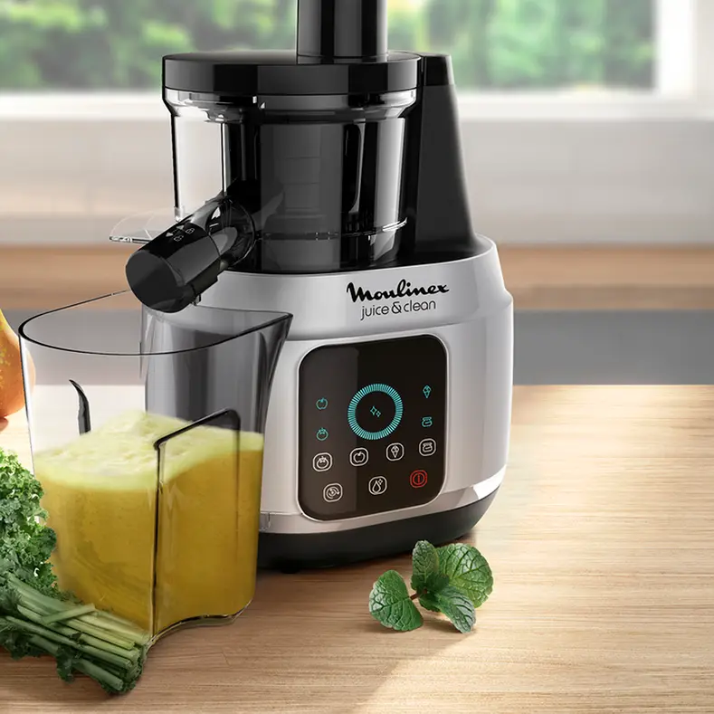 Moulinex عصارة Juice & Clean الألمنيوم ZU420E10 5