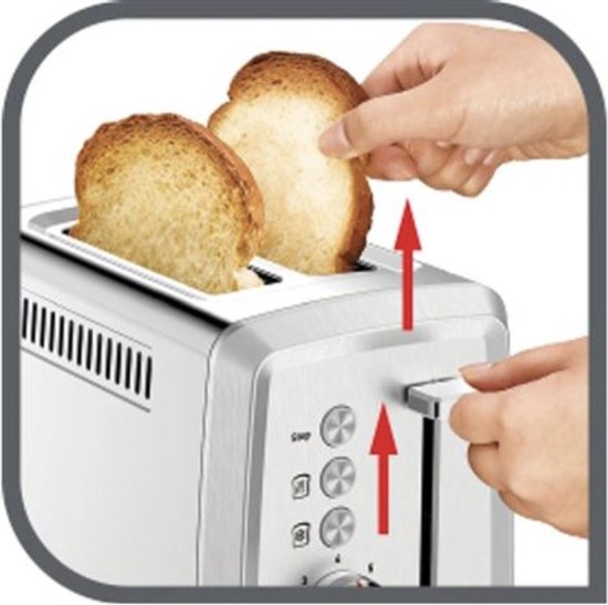 محمصة خبز تيفال TT321D10 بفتحتين 4