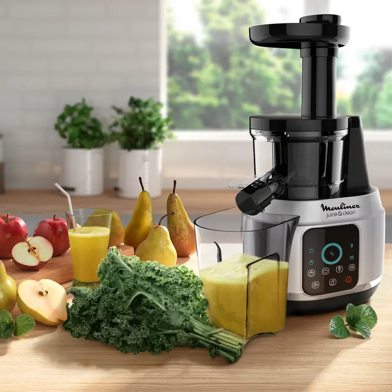 Moulinex عصارة Juice & Clean الألمنيوم ZU420E10 3