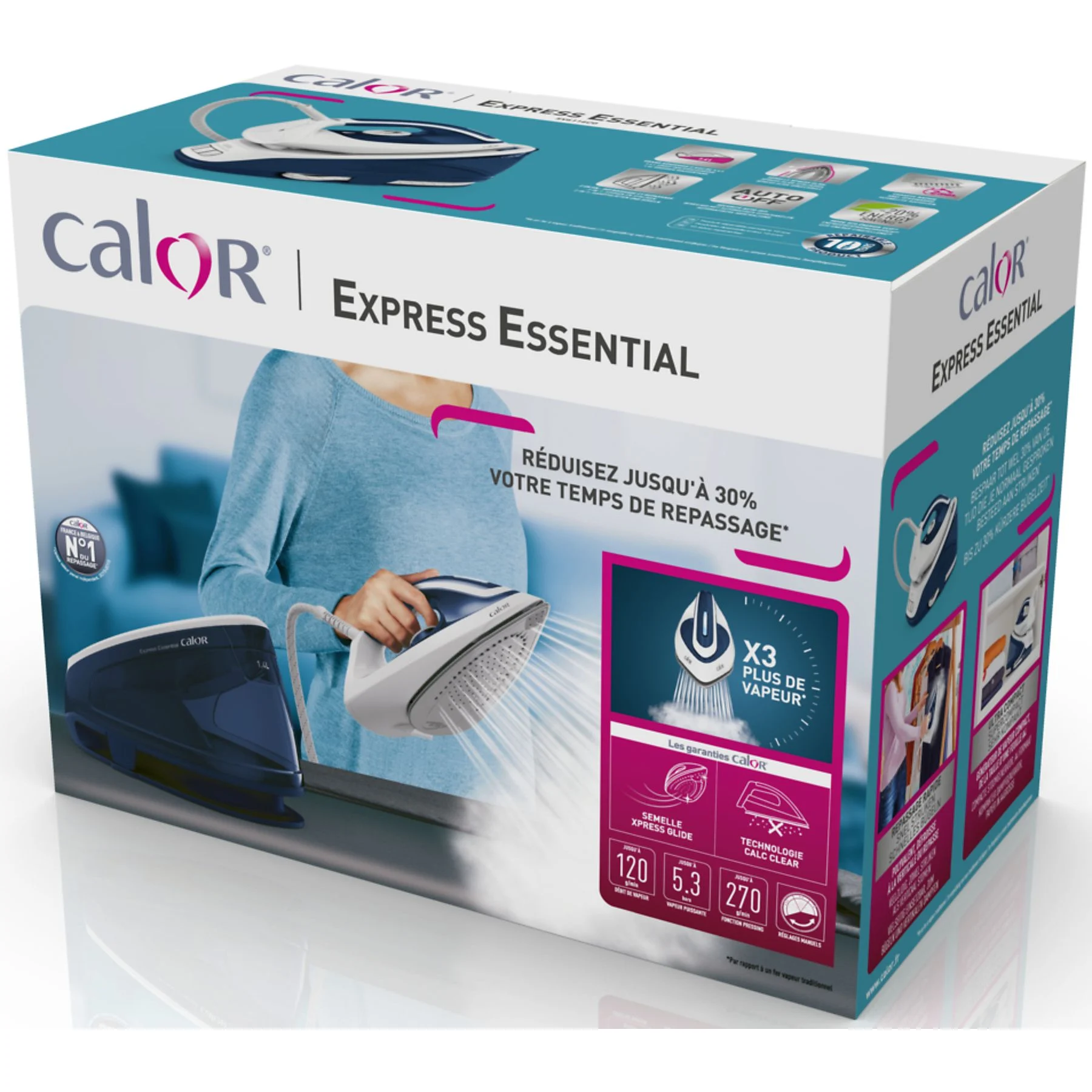 مكواة بخار كالر إكسبريس إسينشال (SV6116C0) 6