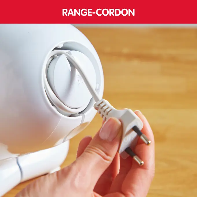 Fresh express 3-en-1, Découpe-légume, 3 cônes, blanc et rouge DJ753510 3