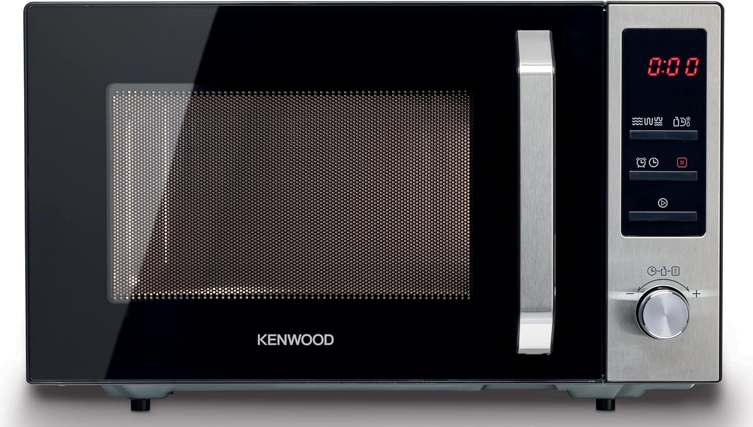 Kenwood 25L Microwave Oven with Grill, 800W MWM25.000BK Black/Silver