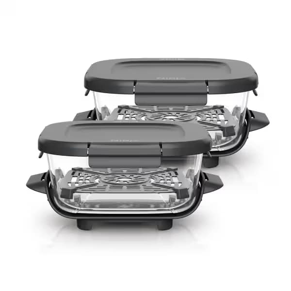 Ninja CRISPi TempWare 1.4 L Glass Containers – Pack of 2 by Ninja